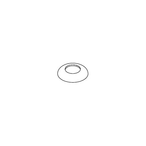 DELTA® RP40662 Wand Escutcheon, For Use With R4700 Floor Mount Tub Filler, 3-1/2 in L x 1 in H x 3-1/2 in W, Polished Chrome