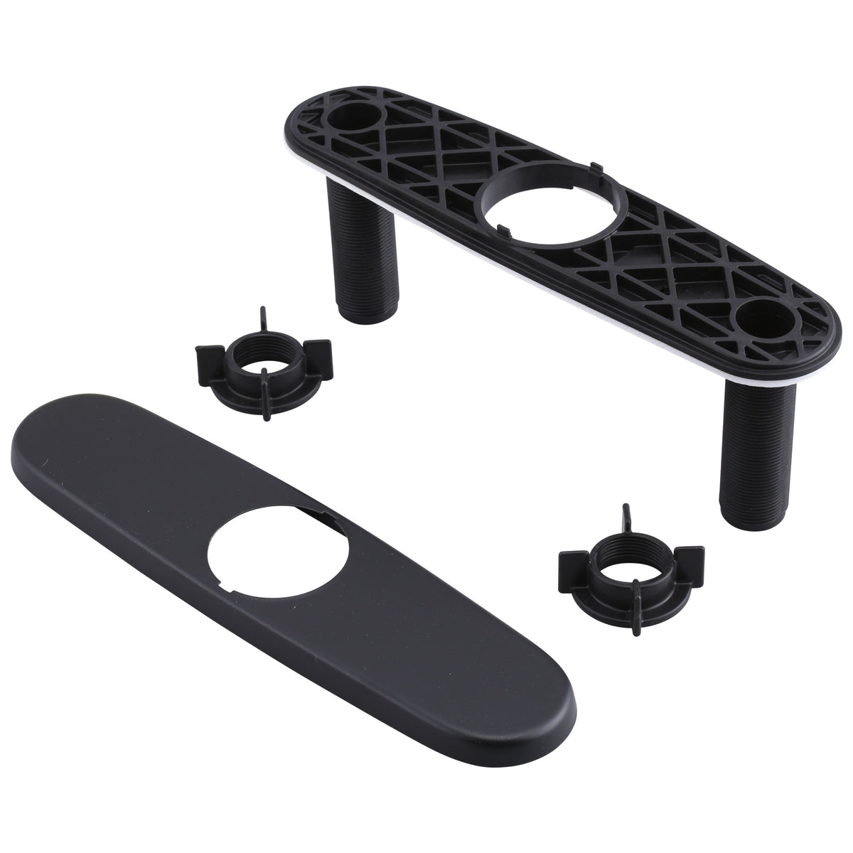 DELTA® RP47274BL Allora® Escutcheon, 10 in, Matte Black, Import