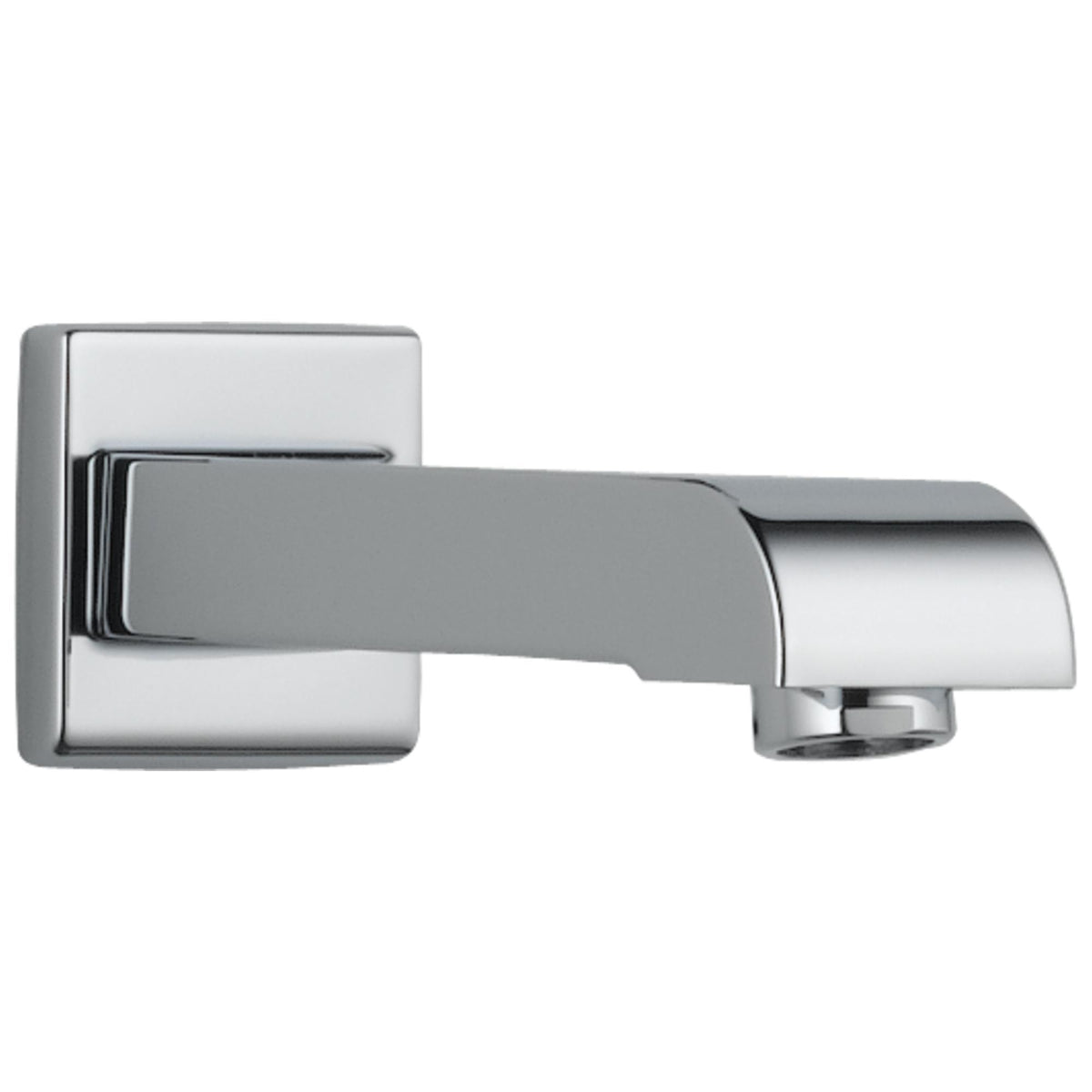 DELTA® RP48333 Arzo® Non-Diverter Tub Spout, For Use With Monitor® 14 Series T14086 Valve, Metal, Polished Chrome, Import