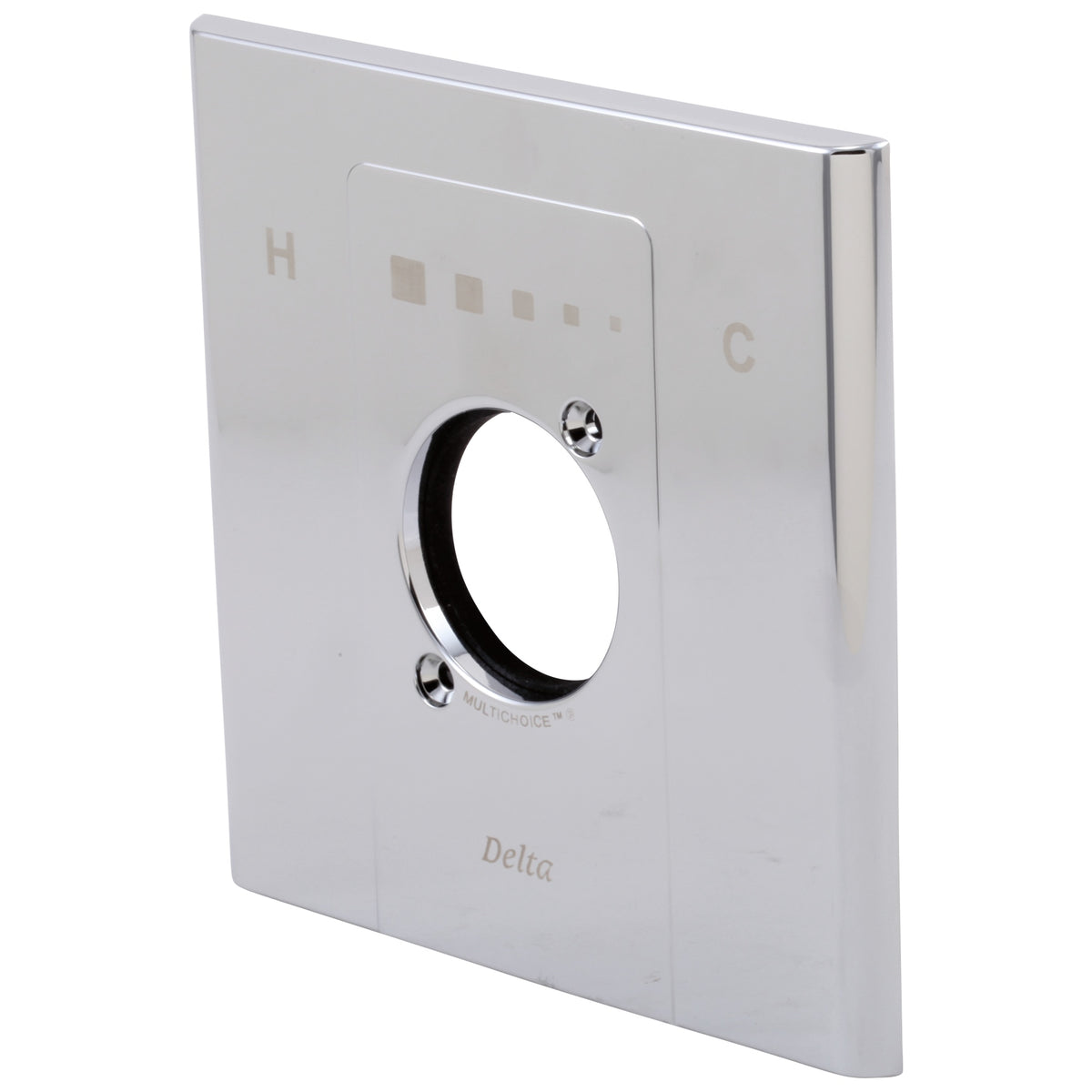 DELTA® RP49757 Arzo® Escutcheon, For Use With Model T14086,T14186 and T14286 Monitor® 14 Series Shower Trim, Polished Chrome, Import