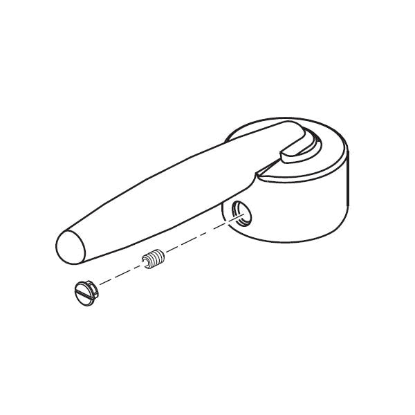 DELTA® RP50151 Grail® Single Lever Handle Kit, Polished Chrome, Import