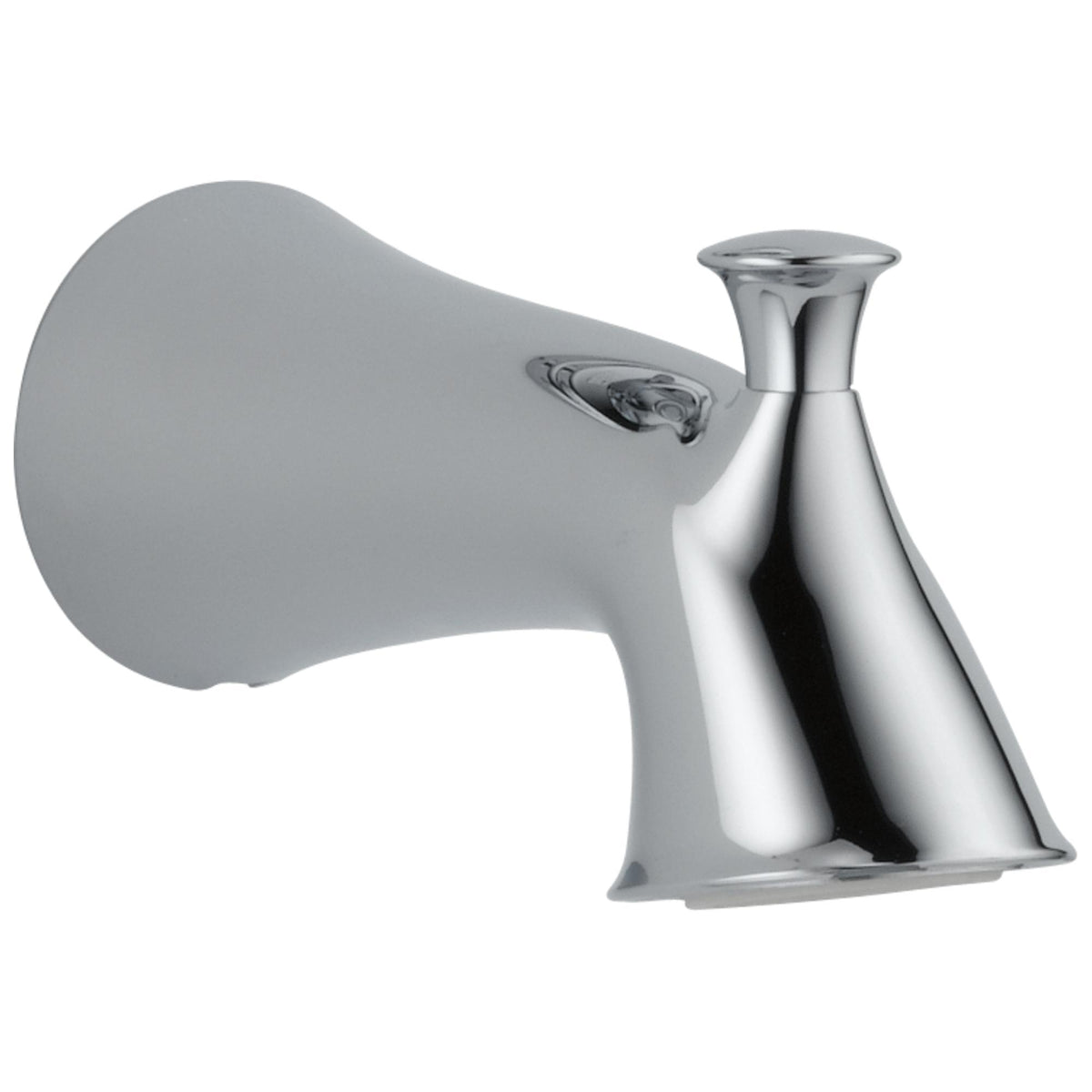 DELTA® RP51303BL Lahara® Diverter Pull-Up Tub Spout, 6-3/4 in L, For Use With Lahara® Model T14438, T14438-H2O and T14438-LHD Tub and Shower Faucet Trim, Matte Black, Import