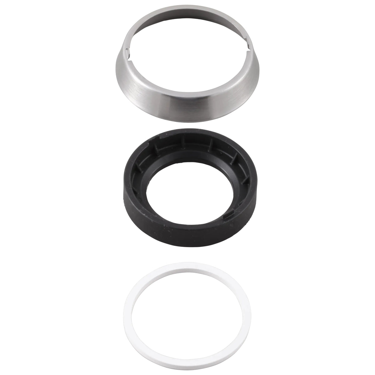 DELTA® RP52610SS Trim Ring, Base and Gasket, Talbott, For Use With Model 19978-DST and 9178-DST Kitchen Faucet, Brilliance® Stainless Steel, Import