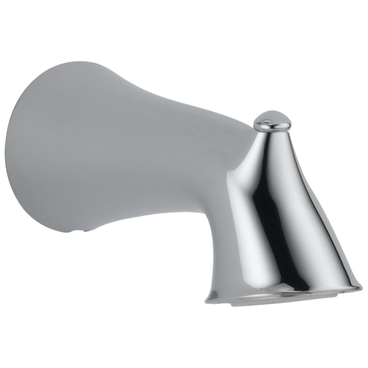 DELTA® RP53237BL Lahara® Non-Diverter Tub Spout, 6-3/4 in L, For Use With Lahara® Model T14432 Tub and Shower Faucet Trim, Matte Black, Import
