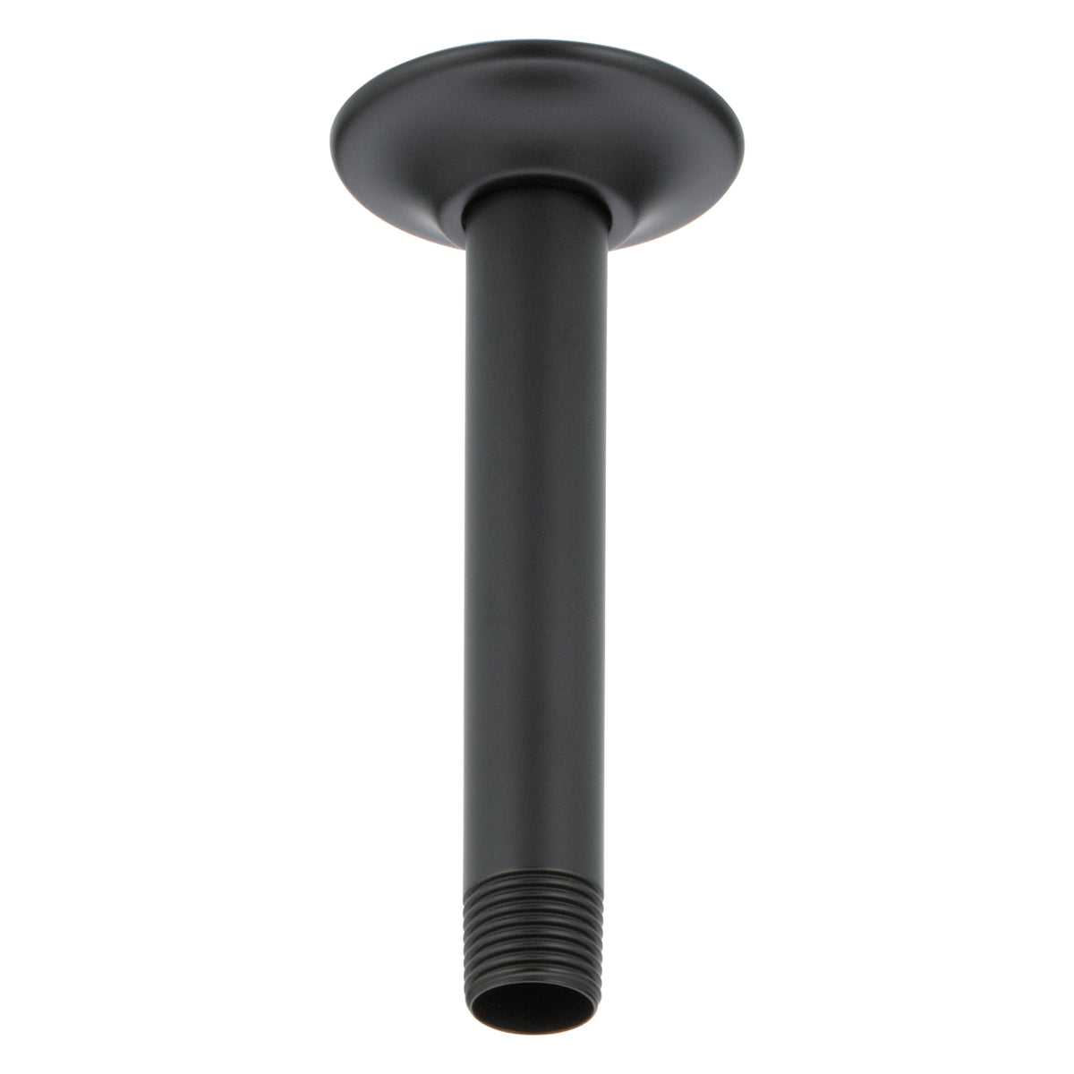 DELTA® RP61058BL Shower Arm and Flange, 6 in L, Brass Arm, 1/2 in Male IPS, Ceiling Mount, Import