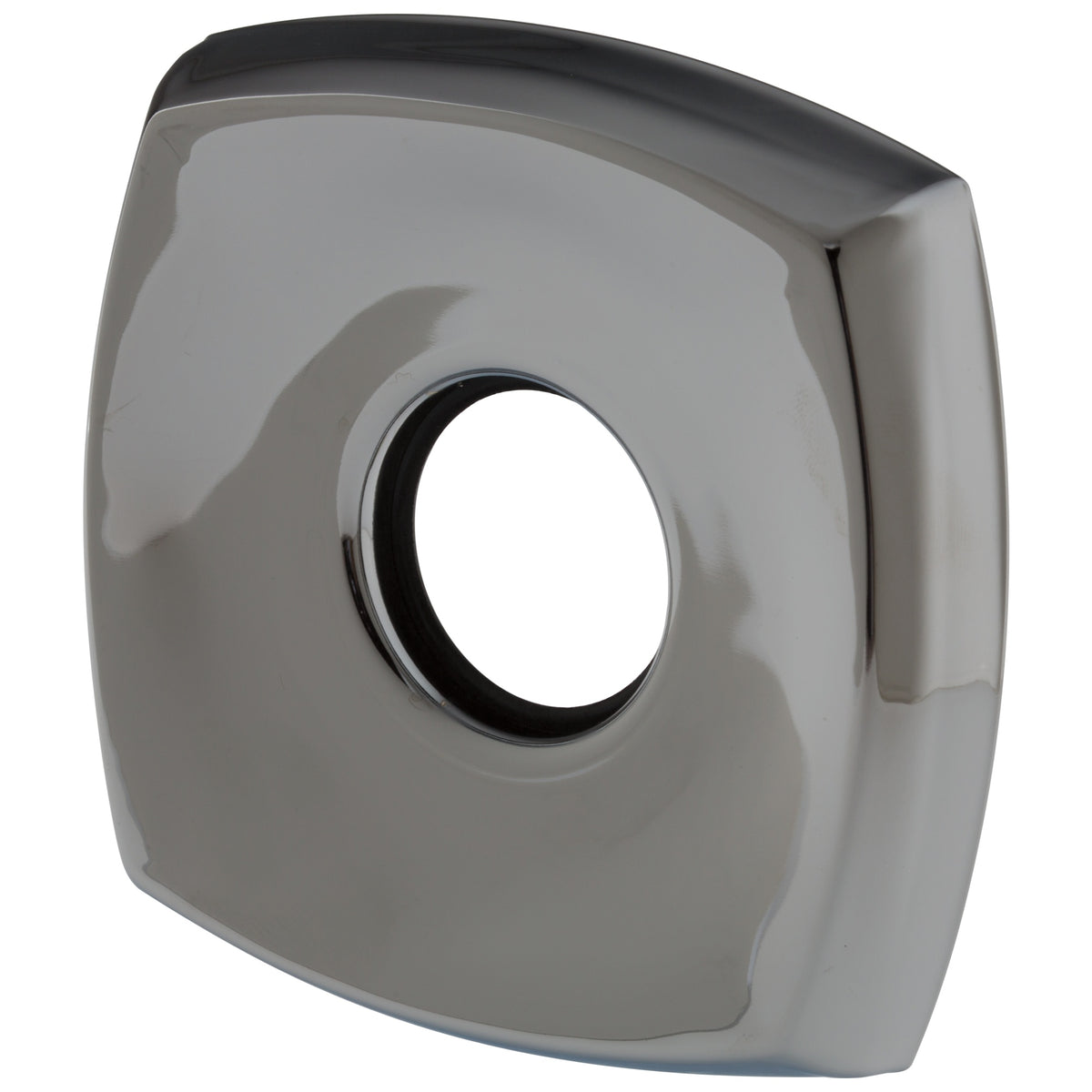 DELTA® RP6150 Square Handle Escutcheon, For Use With Model 2714 Wall Mount Roman Tub Faucet, Metal, Polished Chrome, Domestic