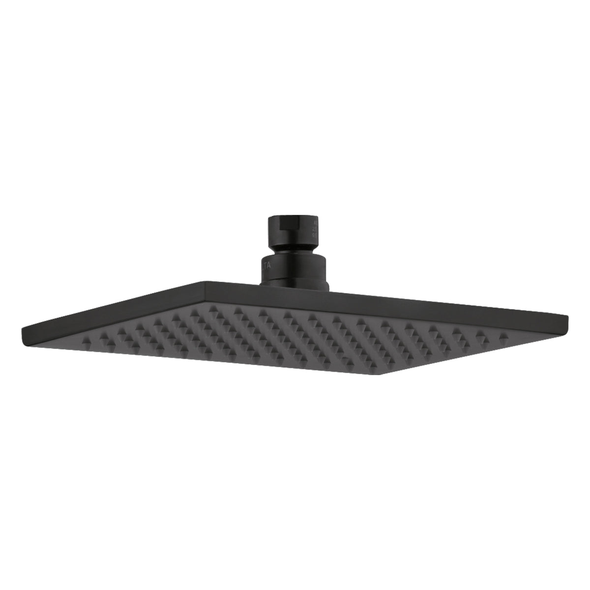 DELTA® RP62955BL Overhead Shower Head, 2.5 gpm Flow Rate, 1 Spray, 9-3/8 in Dia Head, Import