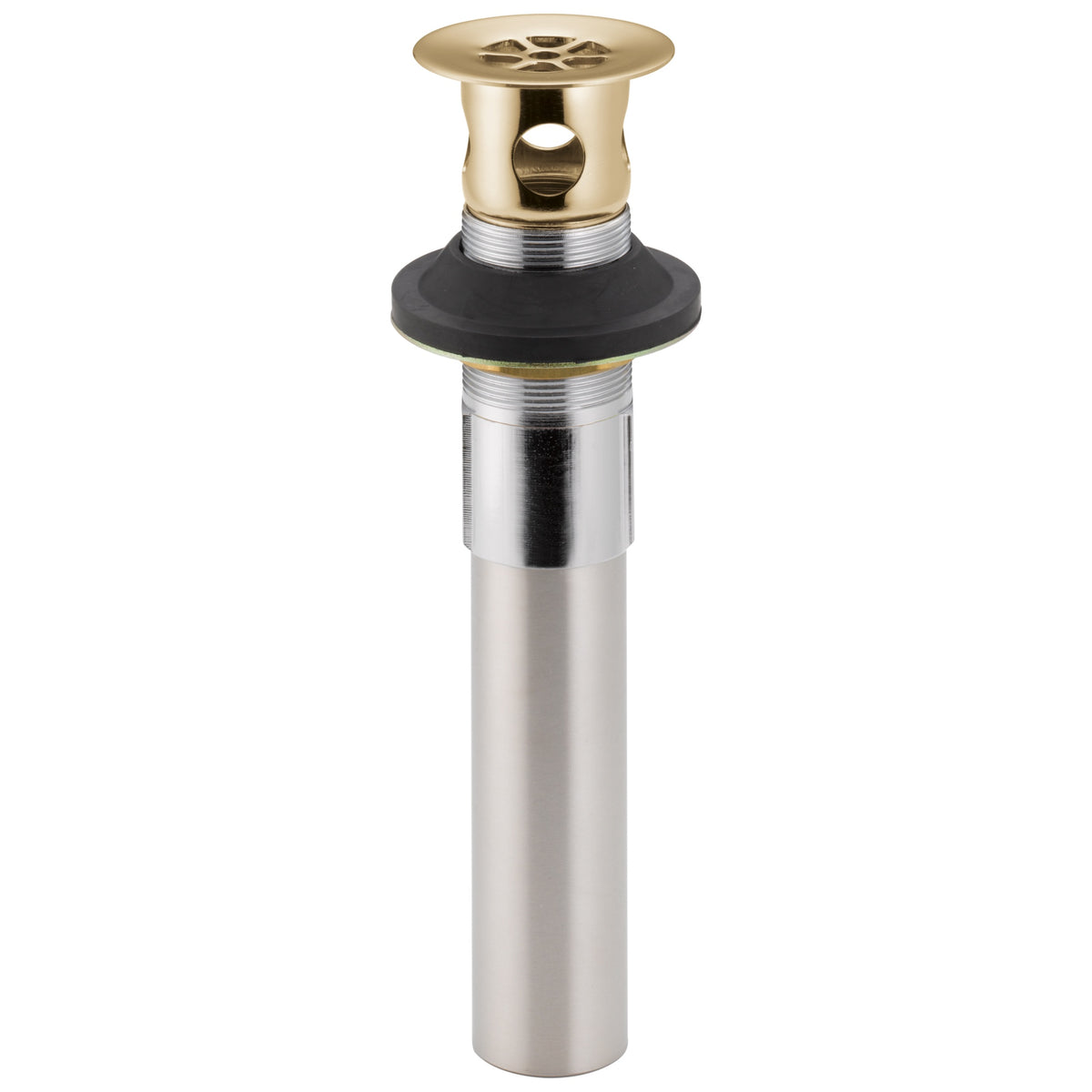 DELTA® RP6346CZ Vessel Bathroom Grid Strainer with Overflow, Brass, Brilliance® Champagne Bronze, Import