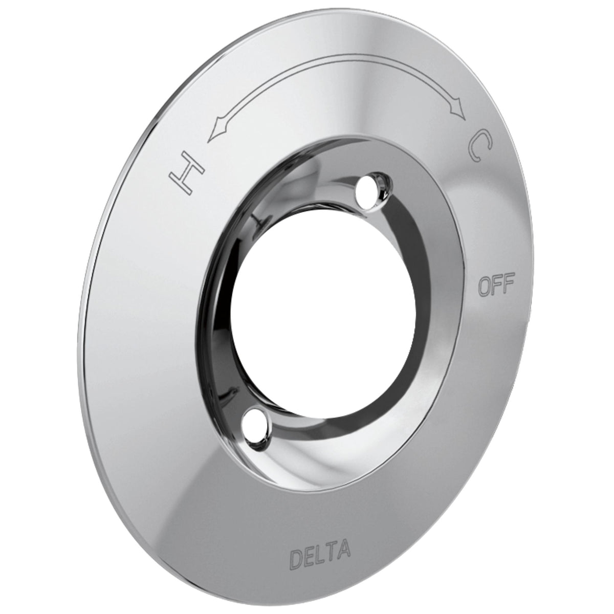 DELTA® RP64602CZ Arvo™ Escutcheon Gasket, 6.5 in L x 6.5 in W x 0.44 in H, Champagne Bronze, Import