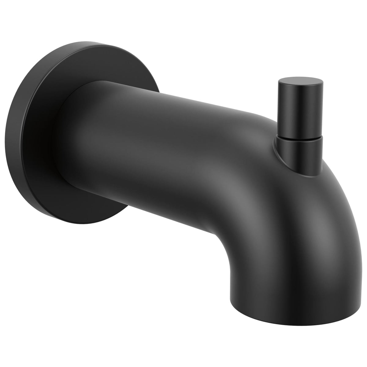 DELTA® RP73371BL Alux® Pull-Up Diverter Tub Spout, For Use With: Trinsic® Model T14059 Monitor 14 Valve Only Trim, Matte Black, Import