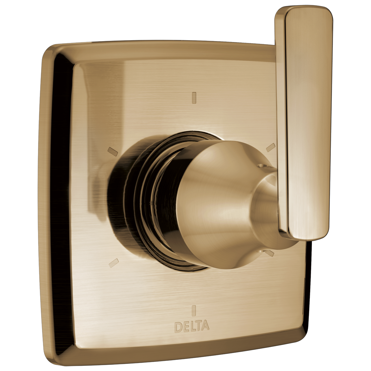 Ashlyn - Diverter Trim - Champagne Bronze - Wall