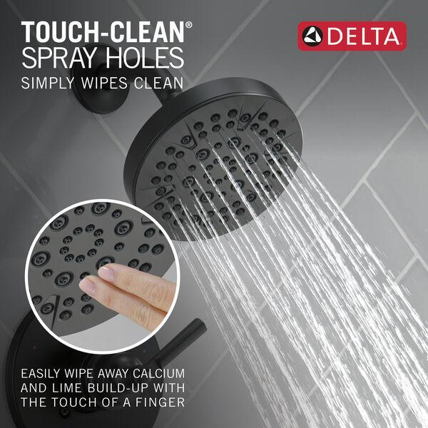 DELTA® T14235-BL 1-Function Shower Trim, 1.75 gpm Valve, 1.75 gpm Shower, Matte Black