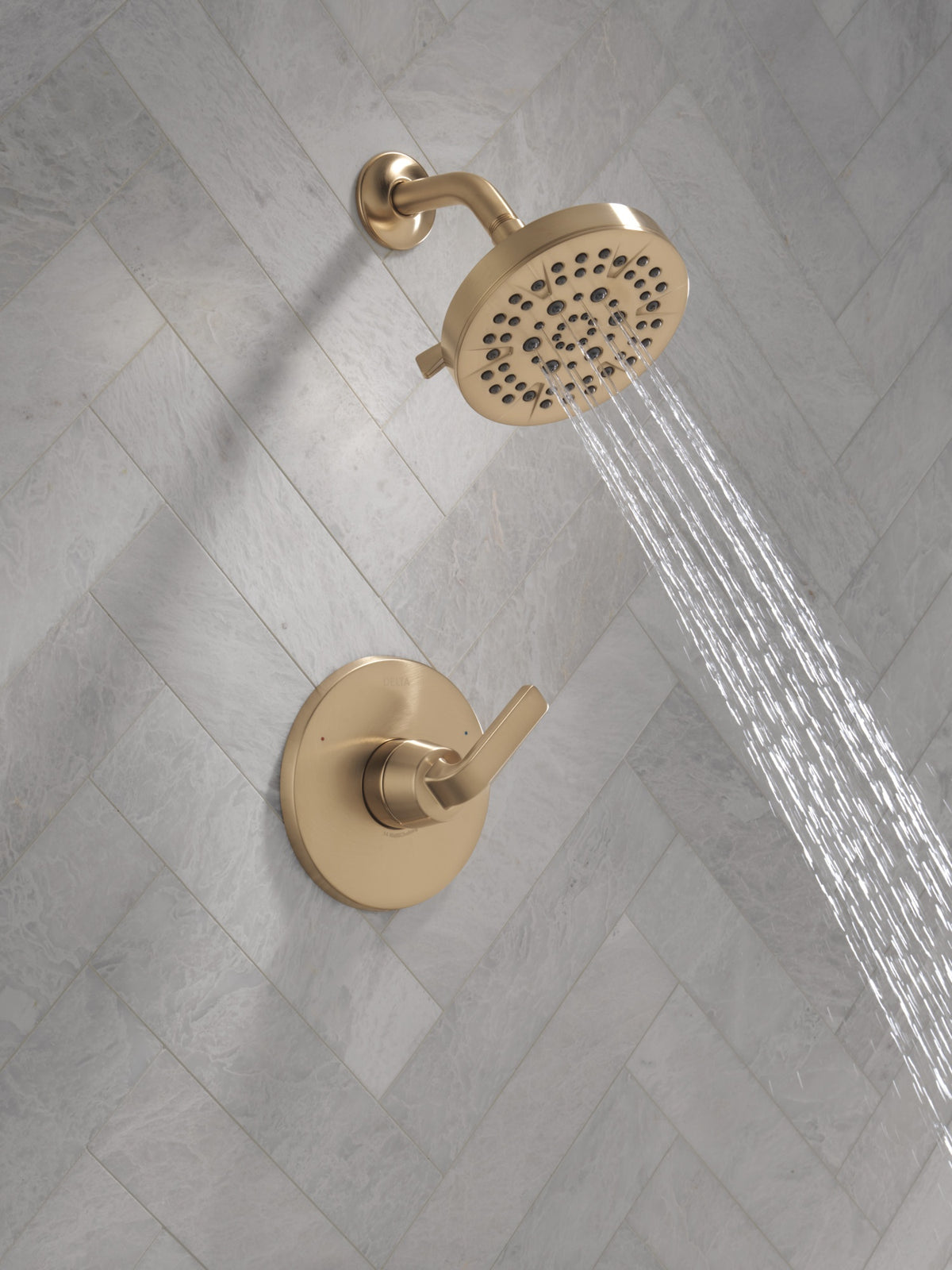 Lineax - 14 Series Shower Faucet Trim - Zinc