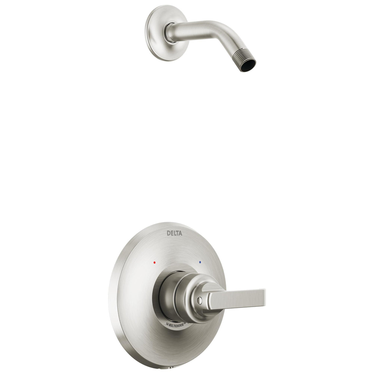 1-Function Shower Trim - Lumicoat Stainless