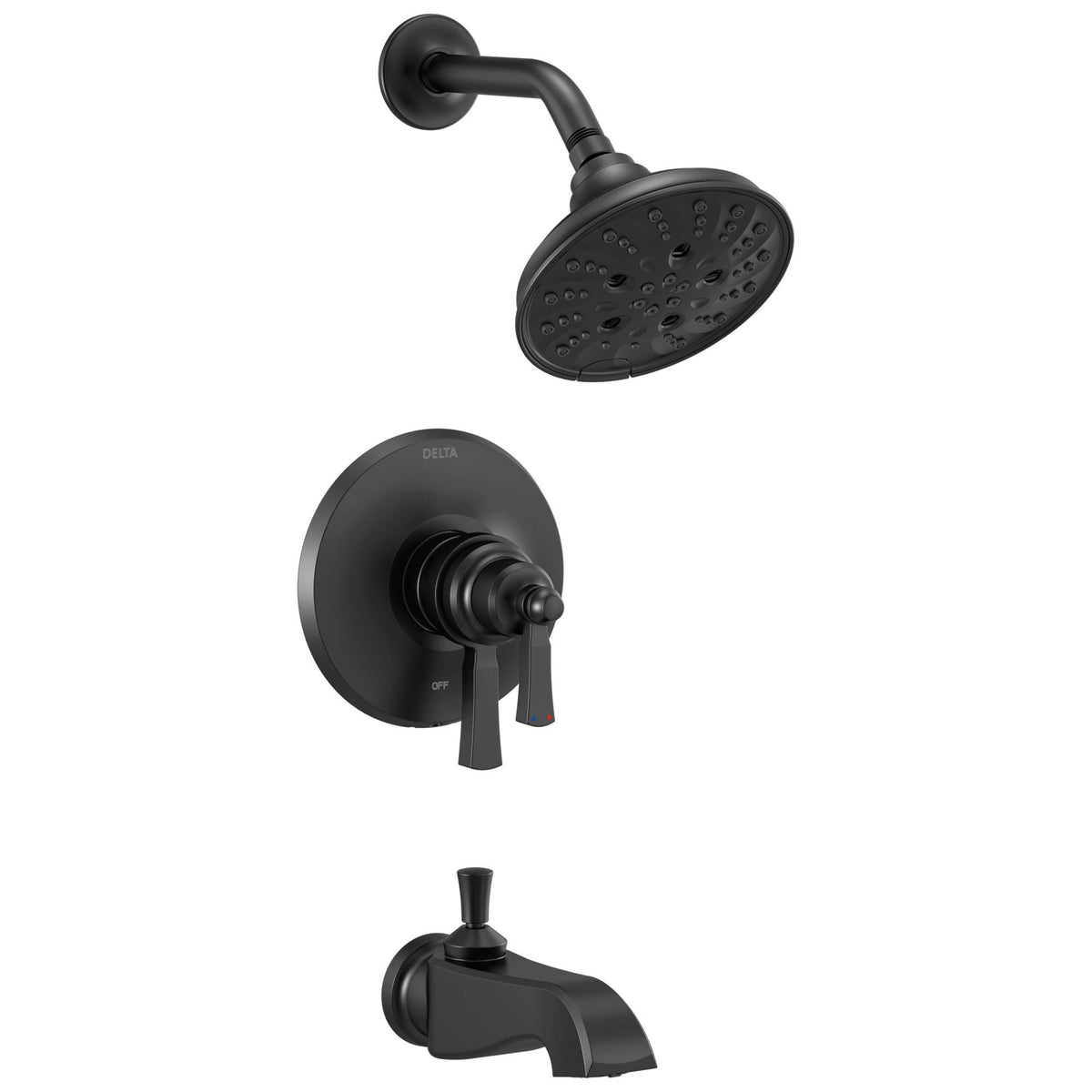 DELTA® Monitor® 17 Tub/Shower Trim, 6.2 gpm Valve, 1.75 gpmhower