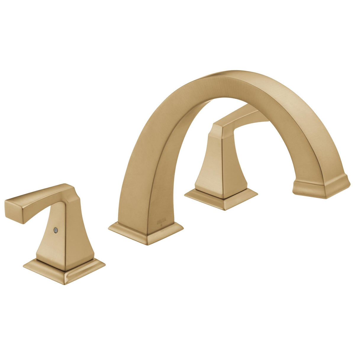 DELTA® Roman Tub Trim, T2751, Dryden™, 2 gpm Flow Rate, 8 to 16 in Center, 2 Handles, Function: Traditional, Import