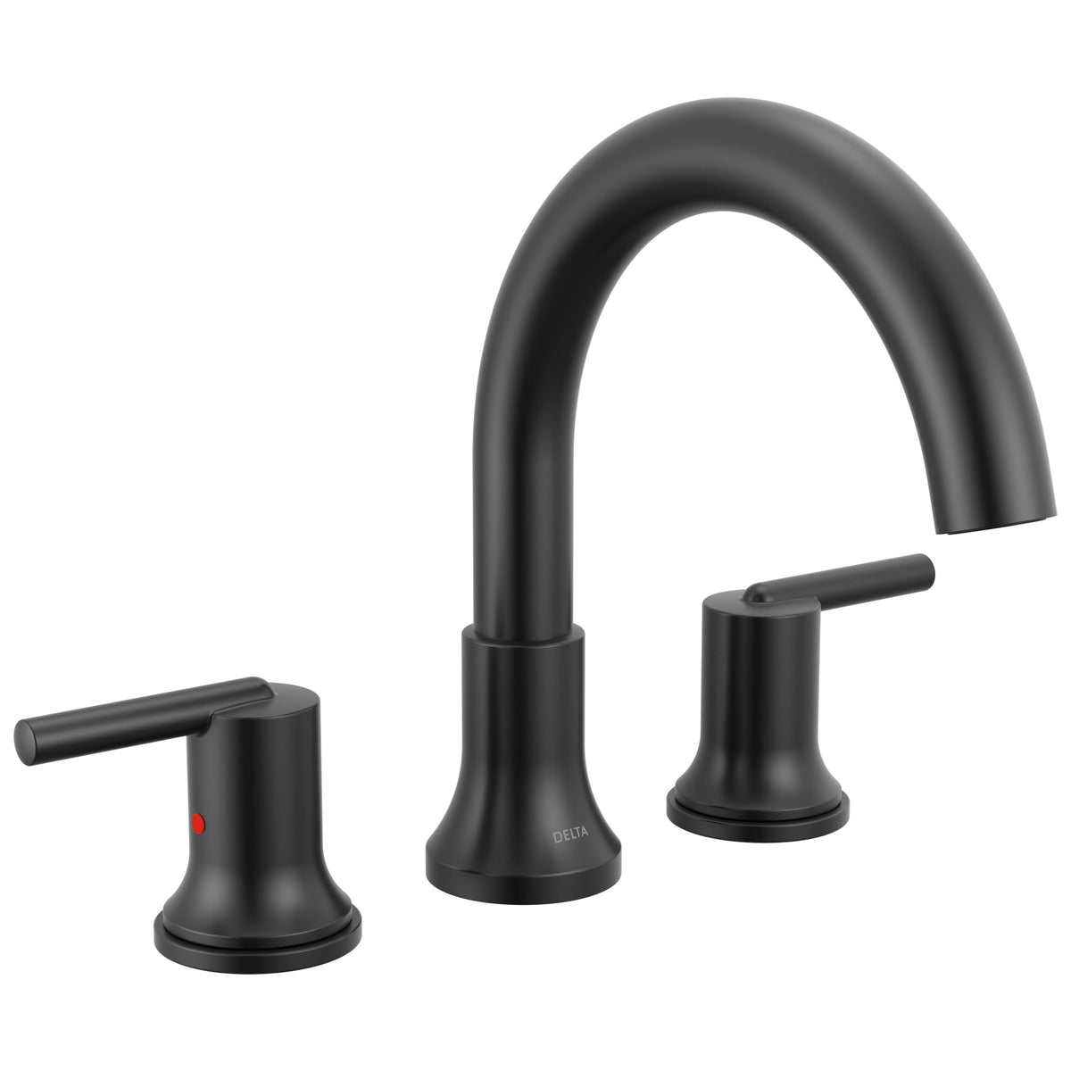 DELTA® Roman Tub Trim, Trinsic®, 1.75 gpm Flow Rate, 8 to 16 in Center, 2 Handles, Function: Traditional, Domestic