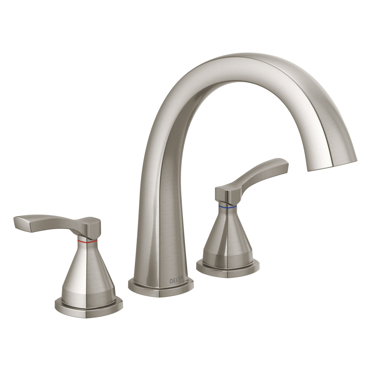 Stryke Roman Tub/Whirlpool Faucet Trim, Matte Black