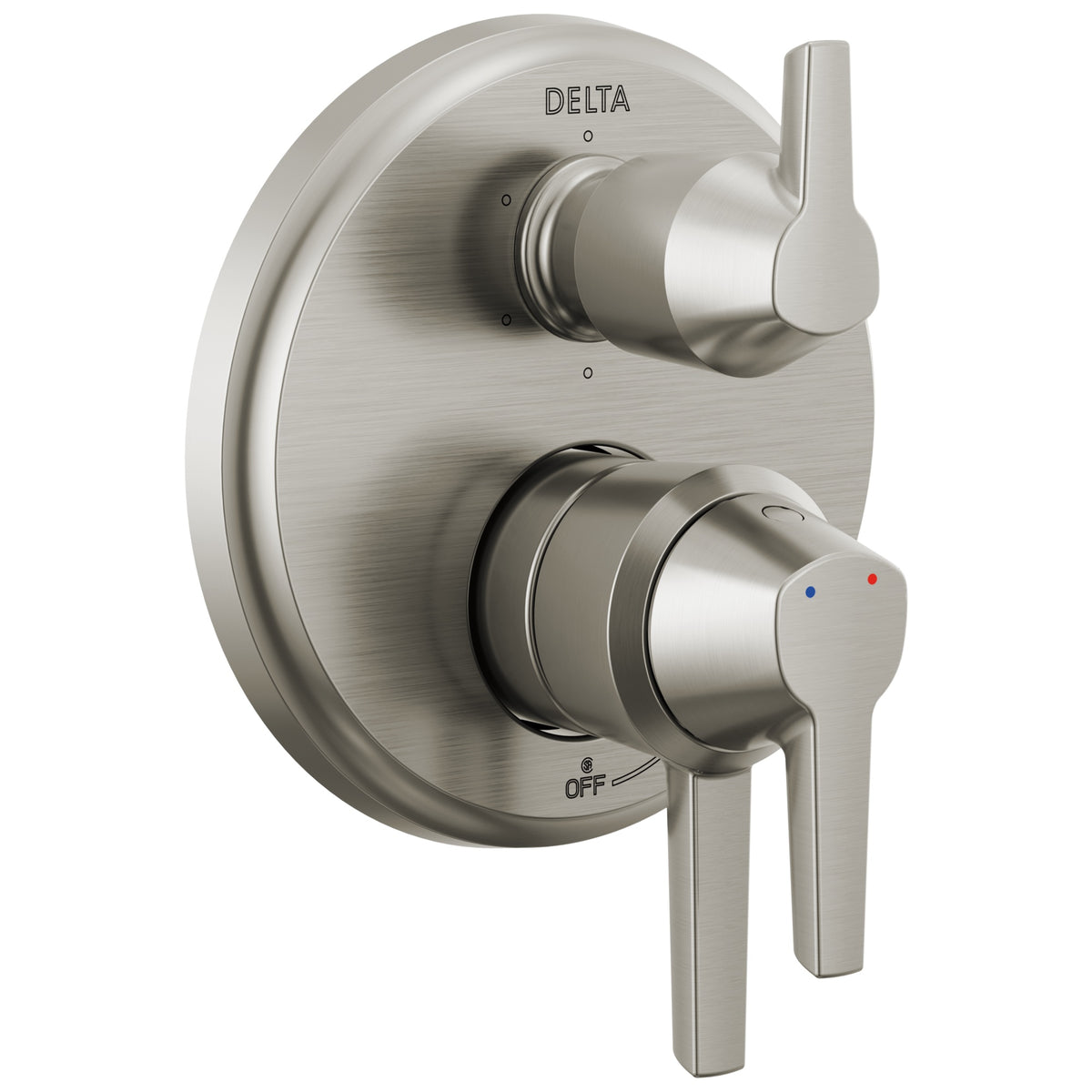 DELTA® T27971-SS-PR Monitor® 17 Series Integrated Diverter Trim, 5.8 gpm Shower, Lumicoat™ Stainless