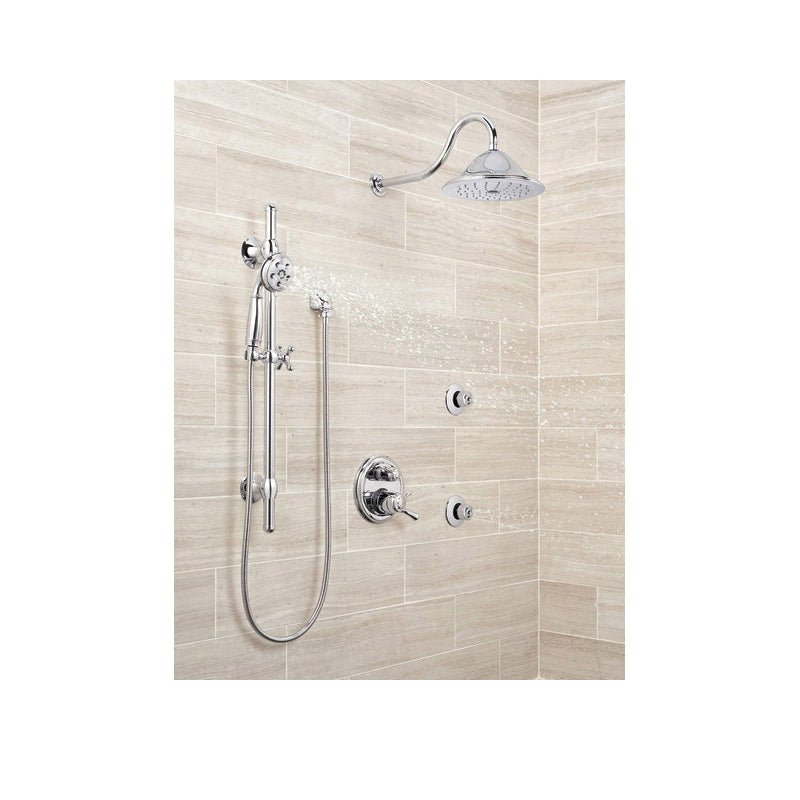 DELTA® Monitor® 17 Traditional Valve Trim With 6-Setting Integrated Diverter, 5.8 gpm Valve