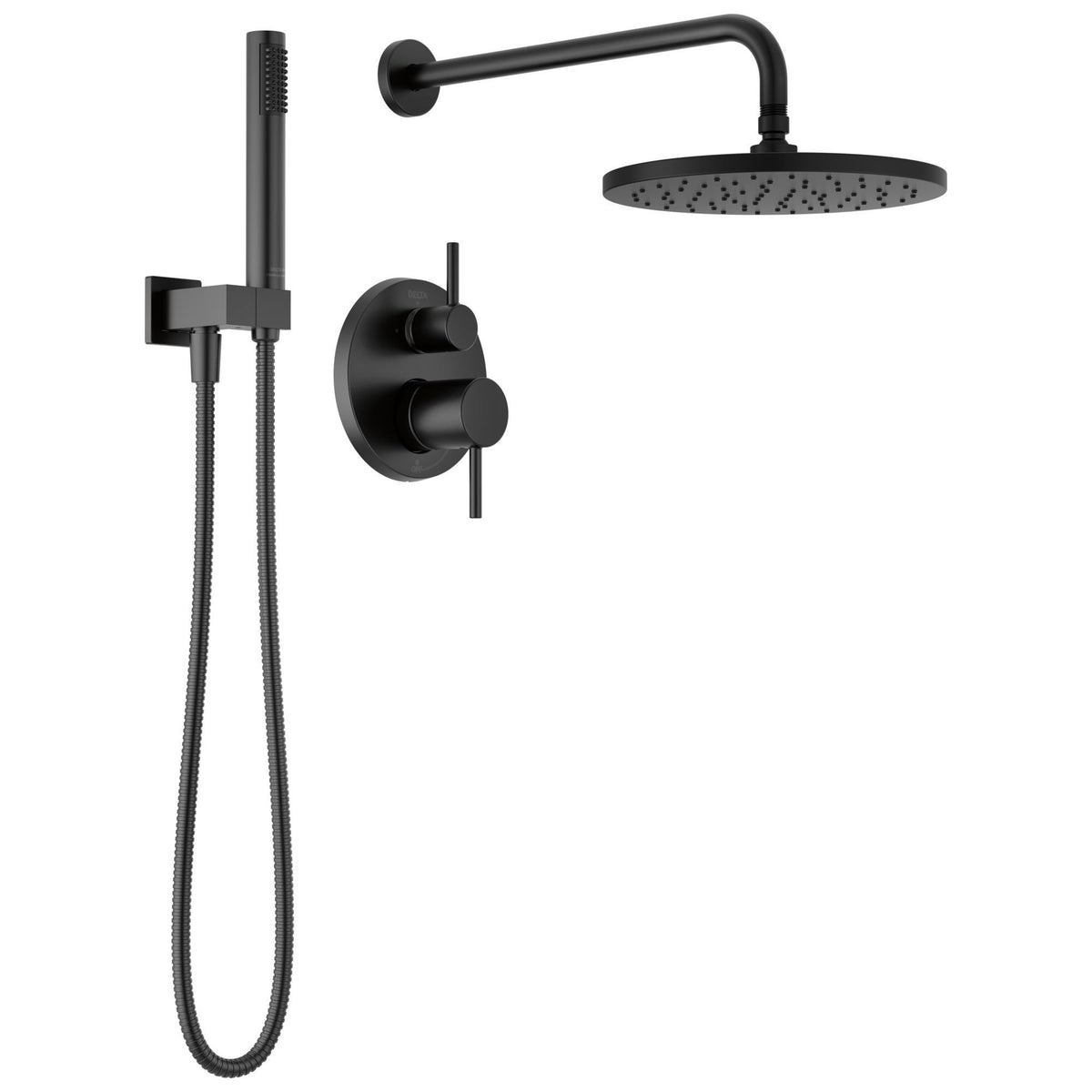 Modern 14 Series Trim - Matte Black - 1.75 GPM Shower