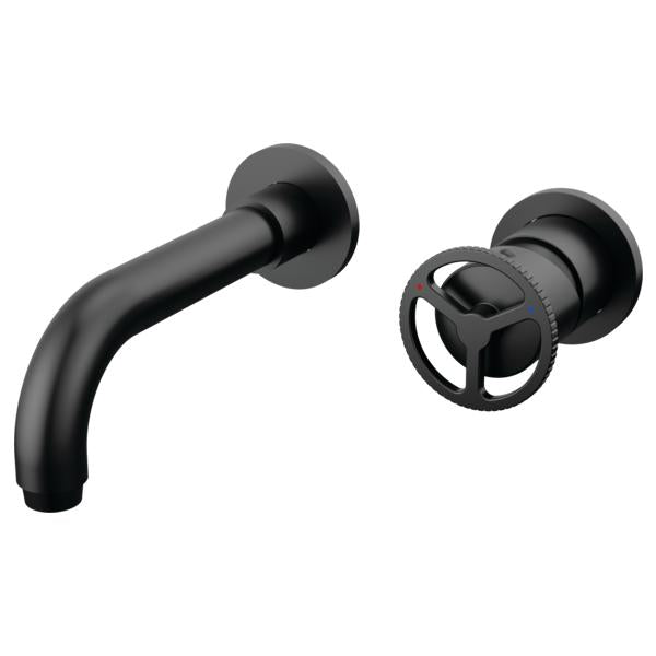 DELTA® T3558LF-BLWL Trinsic® Bathroom Faucet Trim, Commercial/Residential, 1.2 gpm Flow Rate, 4 to 8 in Center, Matte Black, 1 Handles