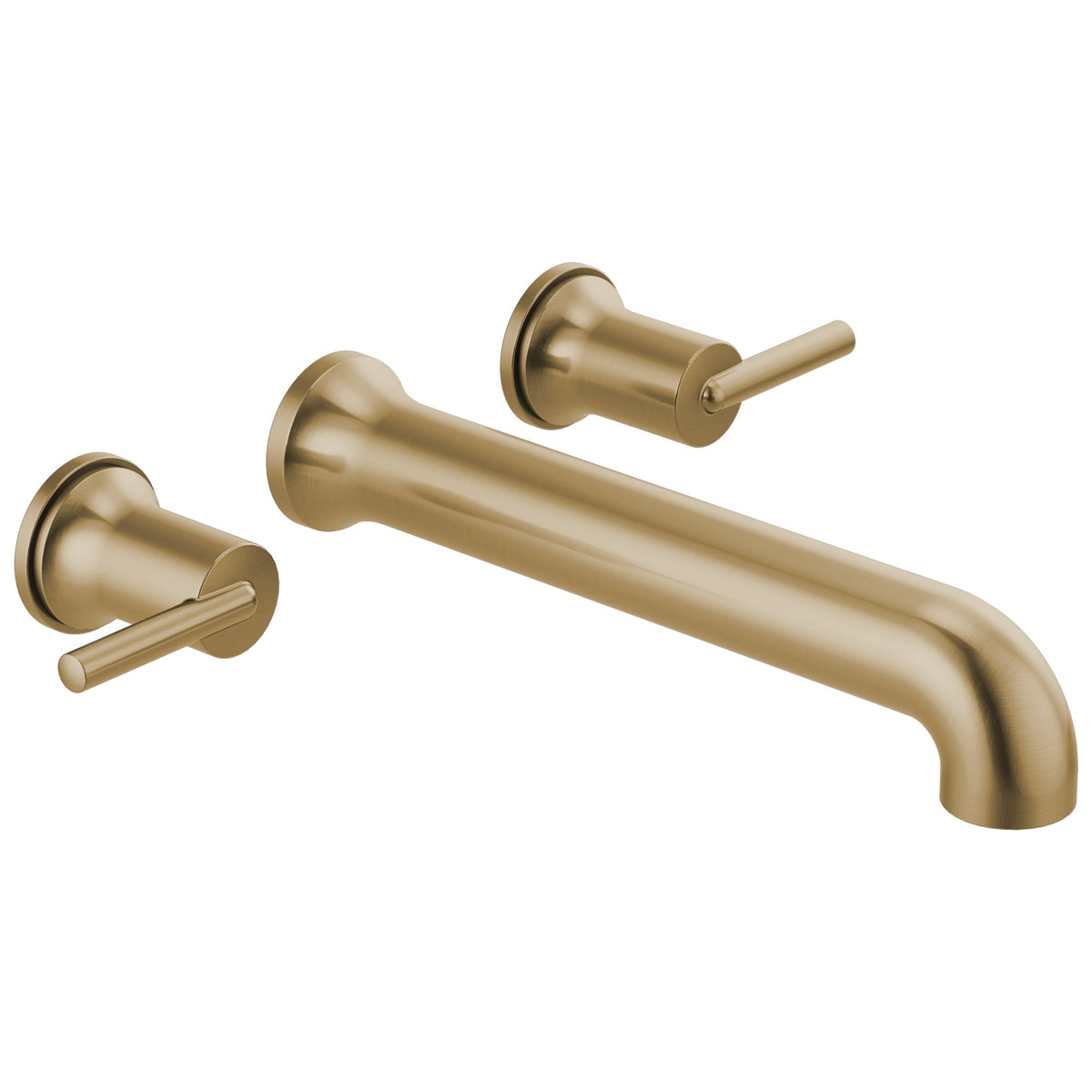 DELTA® T5759-CZWL Trinsic® Tub Filler, 8 in Center, Champagne Bronze, 2 Handles, Import