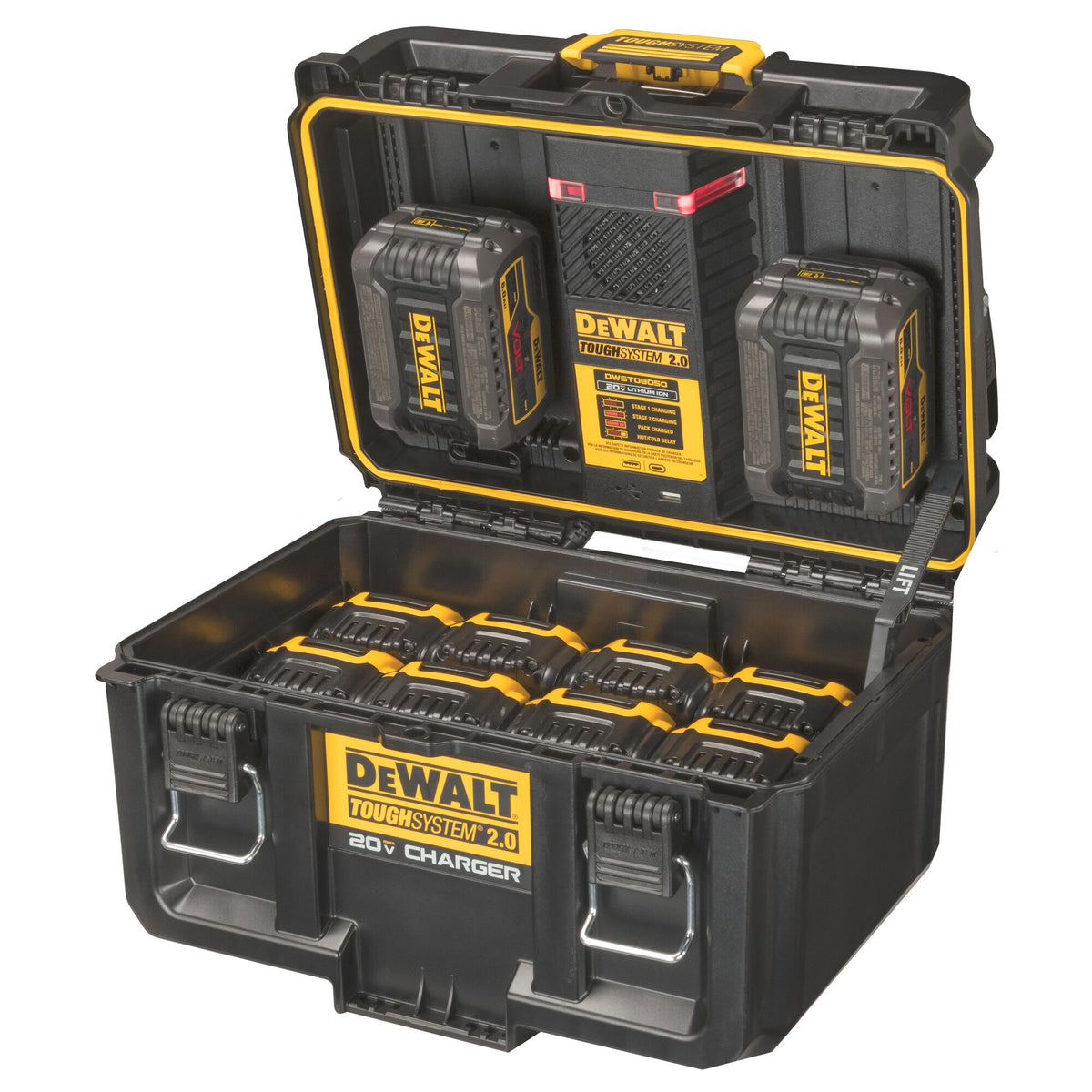 DeWALT® DWST08050 Dual Port Charger, For Use With DeWALT® 20V MAX*, DeWALT® 20V/60V MAX* FLEXVOLT, 75 min Charging