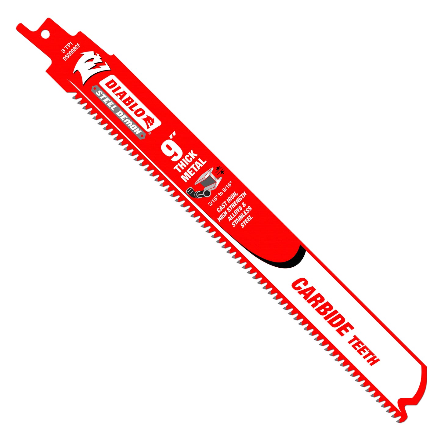 9" 8T MTL RECIP BLADE