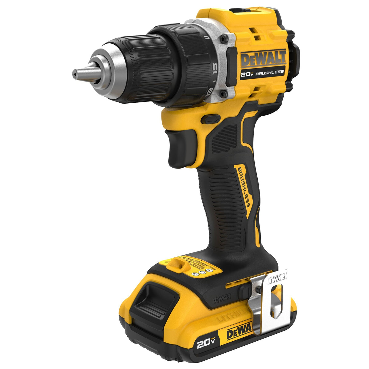 Cordless Drill Kit - 0.5" Chuck - 20 V
