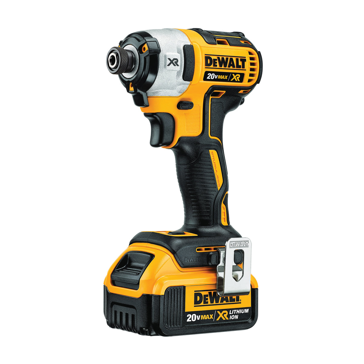 DeWALT® 20V MAX* MATRIX™ XR™ DCF887M2 Compact Lightweight Cordless Impact Driver Kit, 1/4 in Hex Drive, 3600 ipm, 1825 in-lb Torque, 20 V, 5.3 in OAL