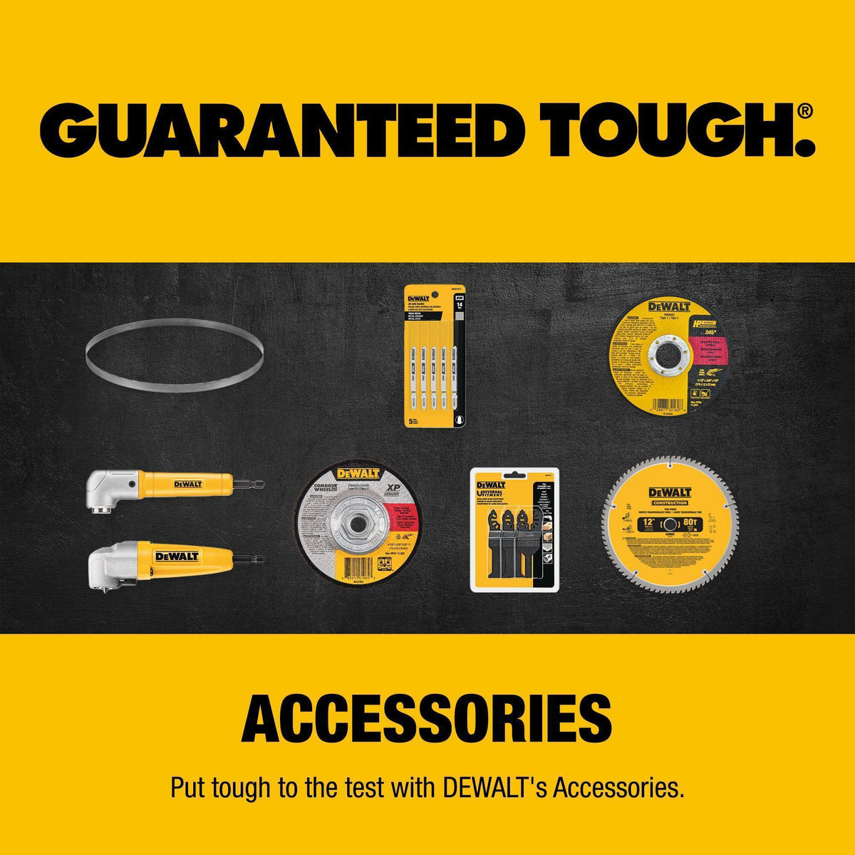 DeWALT® DWAPB27183 Bi-Metal Portable Band Saw Blade, 27 in L, 0.02 in W x 0.02 in THK, 18 TPI