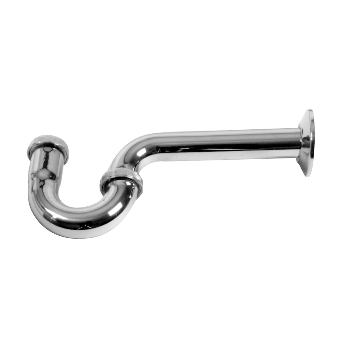 Dearborn® 702-1 P-Trap, 1-1/2 in Nominal, 1-1/2 in Inlet x 1-1/2 in Outlet, Brass, Slip Joint Connection, Import