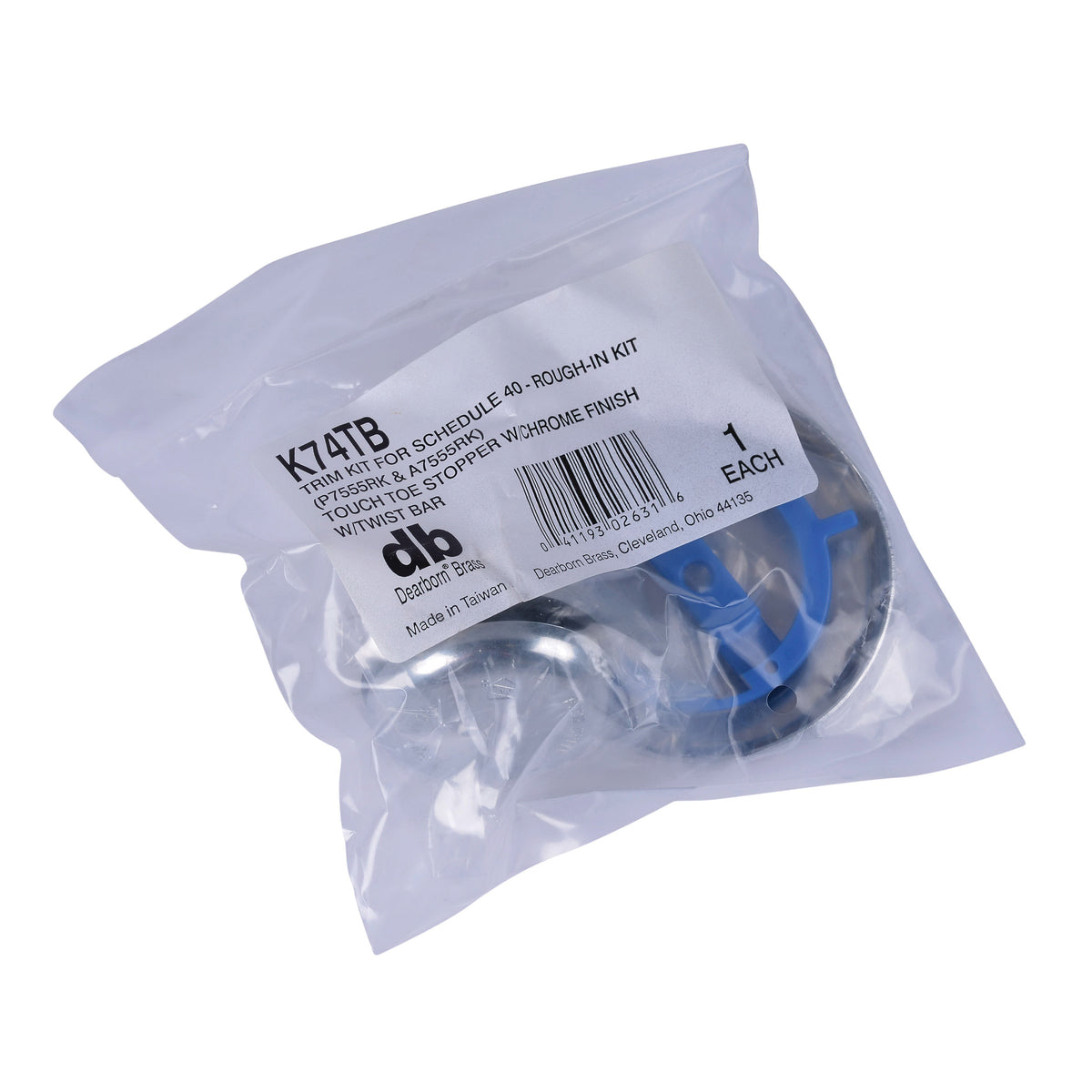 Coarse Thread Rough-in Bath Waste Trim Kit - K74TB