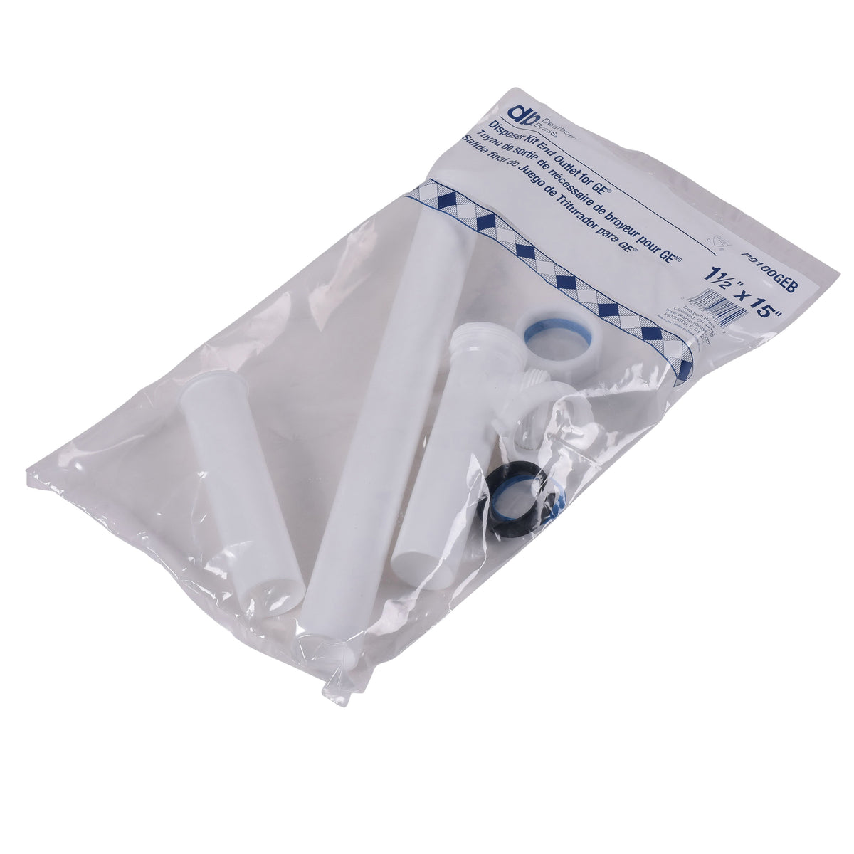 1-1/2" Disposer Kit - Polypropylene