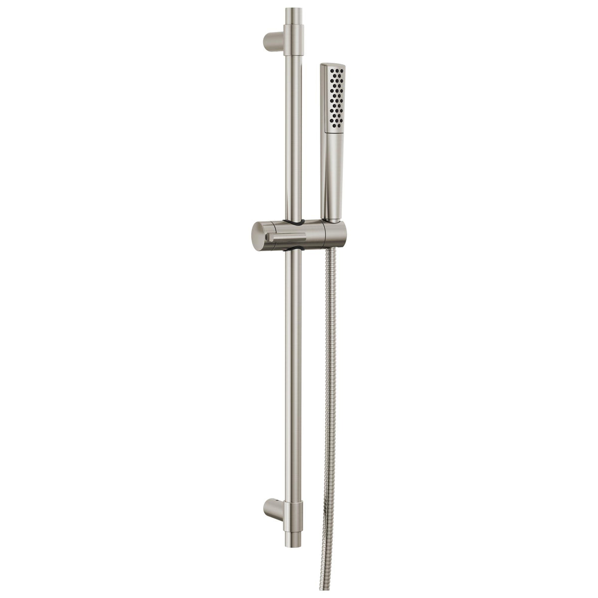 Slide Bar Hand Shower - Stainless - 1-Function Shower Head
