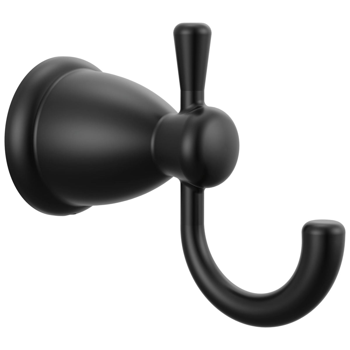 DELTA® 71135-BL 71135 Foundation Robe Hook, Zinc, Matte Black