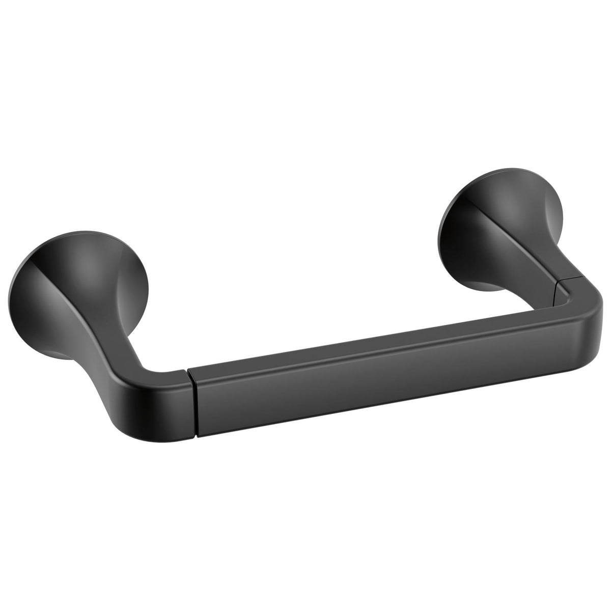 Lineax - Horizontal Toilet Paper Holder - Matte Black - Zinc