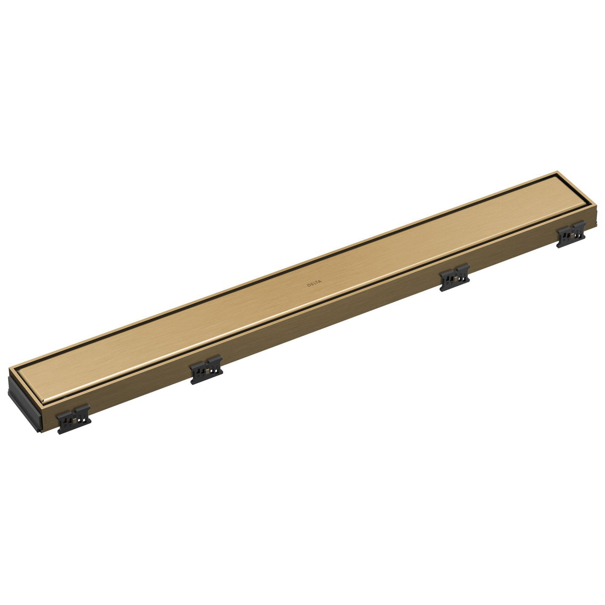 Linear Shower Drain Trim - Champagne Bronze - 1" H