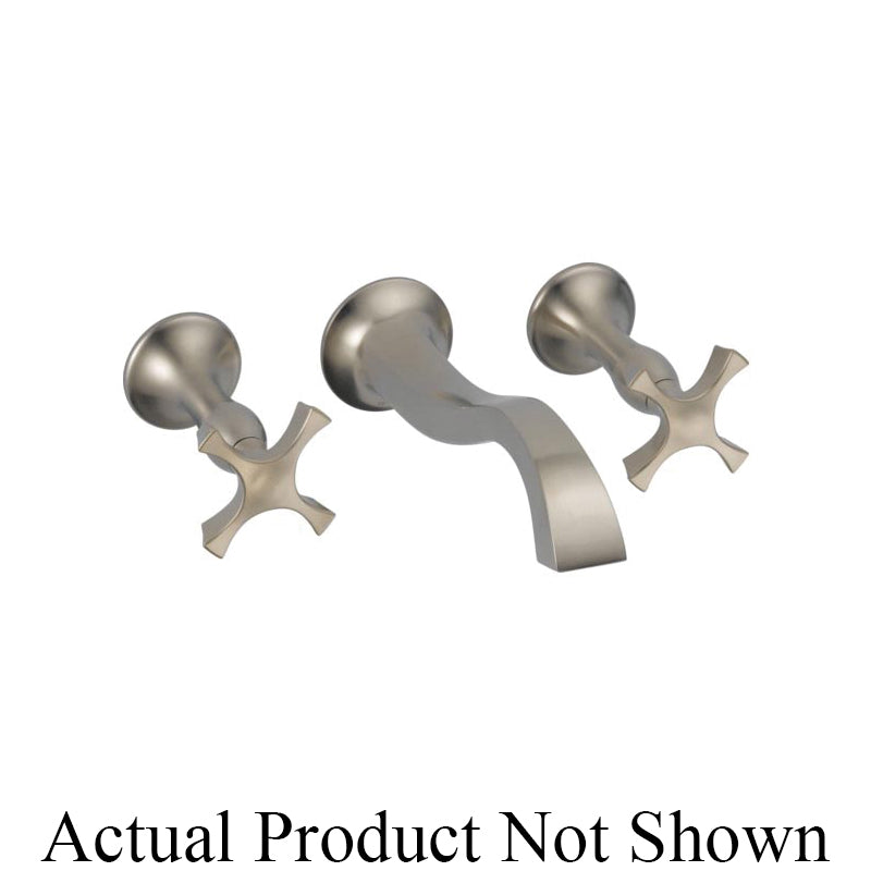 Brizo® 65890LF-BNLHP-ECO RSVP® Vessel Lavatory Faucet, Commercial, 8-5/8 in Spout, 8 in Center, Brushed Nickel