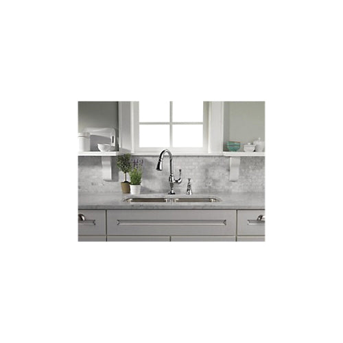 Brizo® Talo® Kitchen Faucet, 64003LF, 1.8 gpm Flow Rate, 1 Handles, 1 Faucet Holes, Function: Traditional, Domestic, Commercial
