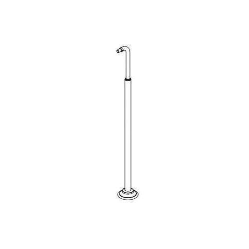 Brizo® RP73766NK Traditional Riser, For Use With Traditional® 2-Handle Floor Mount Freestanding Tub Filler, Solid Brass, Brilliance® Luxe Nickel