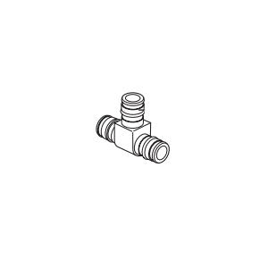 DELTA® RP78938 Tee, For Use With Model R2707 Roman Tub Rough MF, 2-1/2 in THK Deck, Brass, Domestic