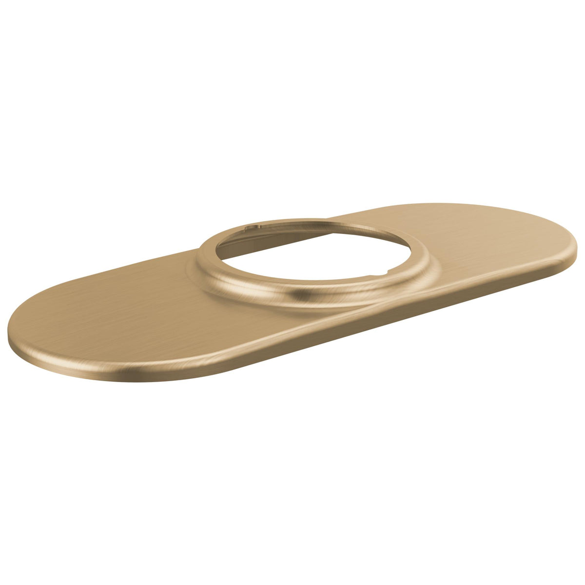 1-Hole Faucet Escutcheon - Champagne Bronze - Zinc