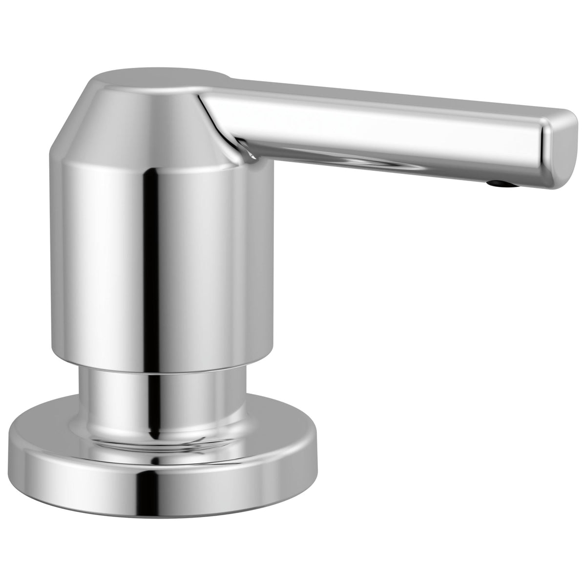 Metal Soap Dispenser - Chrome - Zinc