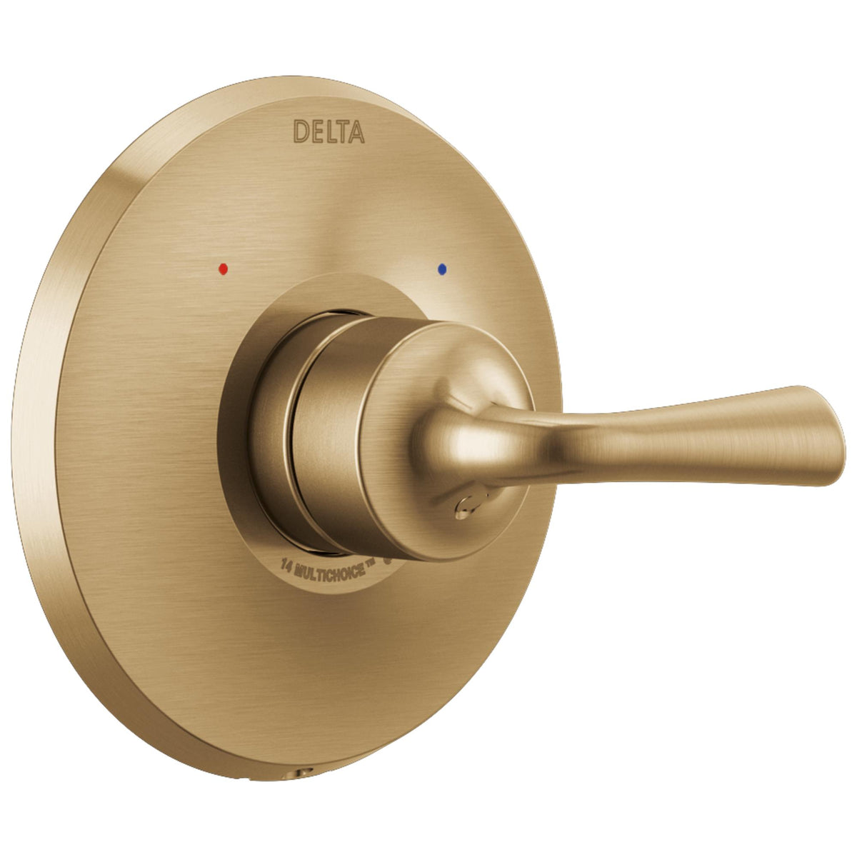 DELTA® T14033-CZ 14 Series Rough-In Valve Trim, 1.75 gpm Shower, Champagne Bronze