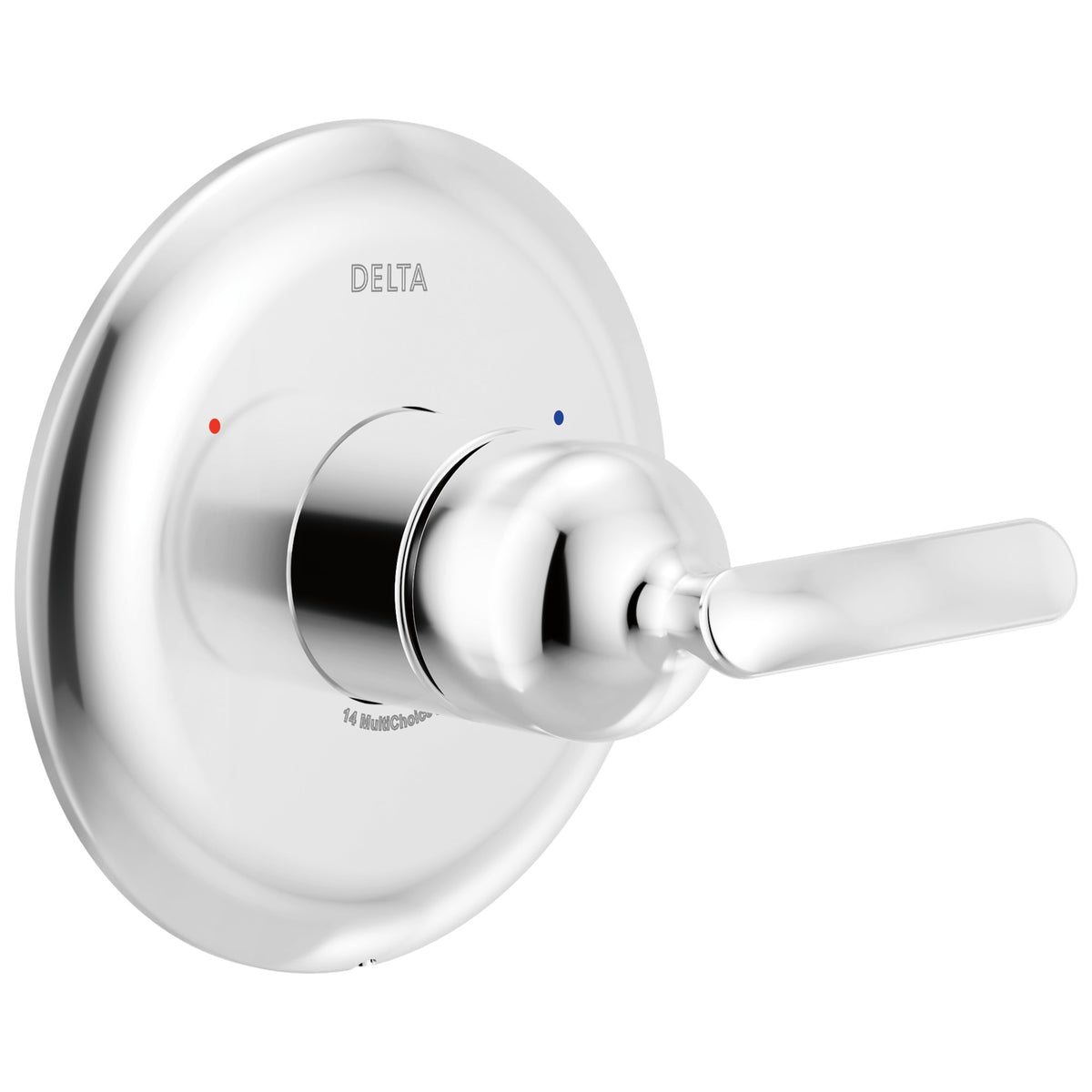 DELTA® T14045-PR 14 Series Valve Only Trim, 1.75 gpm Shower, Lumicoat® Chrome