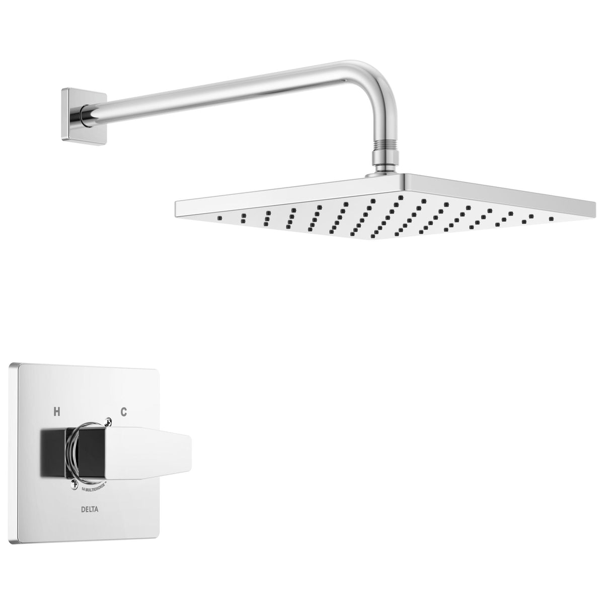 DELTA® T14268-PP 14 Series Rough-In Shower Trim, 1.75 gpm Shower, Chrome