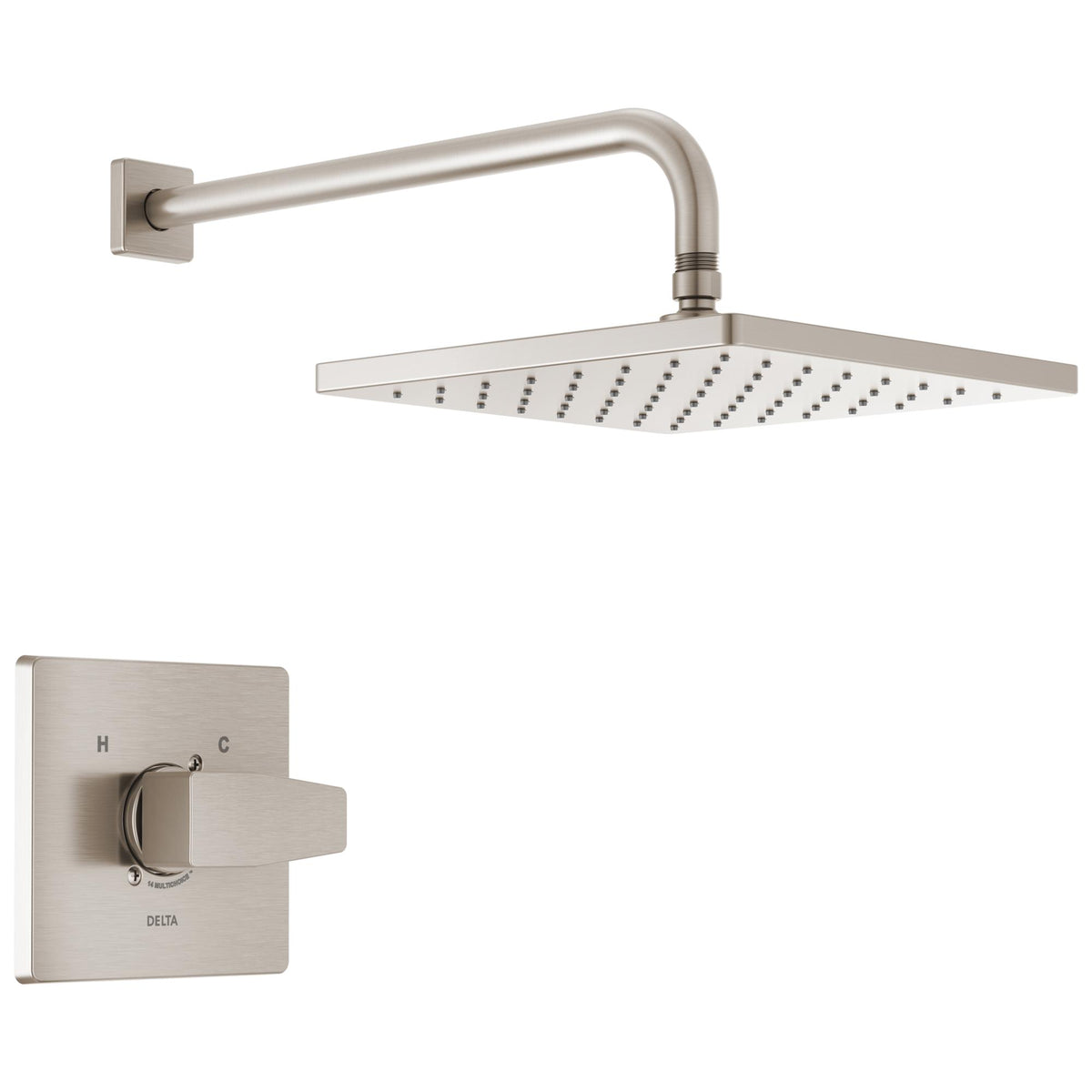 14 Series Universal Shower Trim - Brushed Nickel - Modern