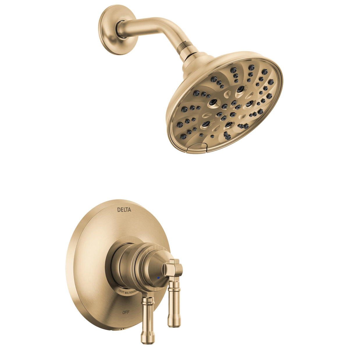 DELTA® T17284-CZ-PR 17 Series Universal Shower Trim, 1.75 gpm Shower, Champagne Bronze